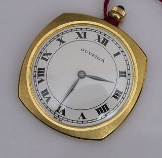 Juvenia 14k Gold Pocket Watch