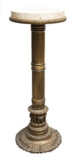 Neoclassical Style Giltwood Pedestal