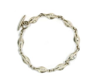 A sterling silver Georg Jensen bracelet,
