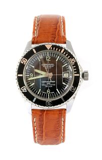 A gentlemen's stainless steel Cardinal 'Navy' mechanical strap watch,