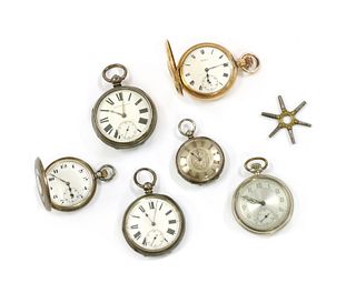 A quantity of pocket watches,