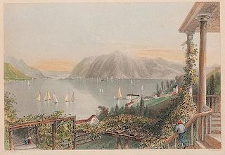 Hand-Colored Engravings by Henry Adlard, After William Henry Bartlett 