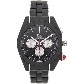 DIOR CHIFFRE ROUGE A05 CHRONOGRAPH WATCH IN STEEL AND RUBBER  Movement: automatic | RELOJ DIOR CHIFFRE ROUGE A05 CHRONOGRAPH EN ACERO Y CAUCHO  Movimi