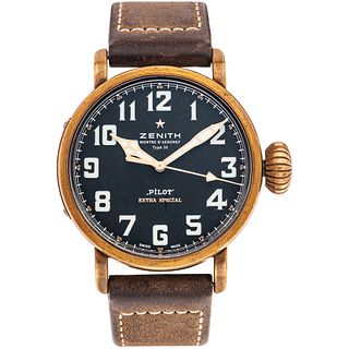 ZENITH PILOT TYPE EXTRA ESPECIAL WATCH IN BRONZE AND STEEL REF. 29.2430.679  Movement: automatic | RELOJ ZENITH PILOT TYPE EXTRA ESPECIAL EN BRONCE Y 