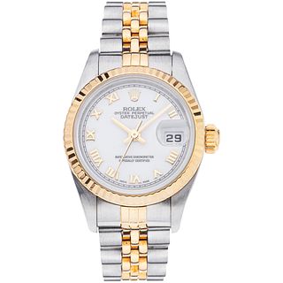 ROLEX OYSTER PERPETUAL DATEJUST LADY WATCH IN STEEL AND 18K YELLOW GOLD REF. 69173, CA. 1997   Movement: automatic | RELOJ ROLEX OYSTER PERPETUAL DATE