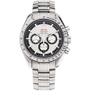 OMEGA SPEDMASTER MICHAEL SCHUMACHER THE LEGEND COLLECTION CHRONOGRAPH WATCH IN STEEL REF. 178 0200   Movement: automatic | RELOJ OMEGA SPEDMASTER MICH