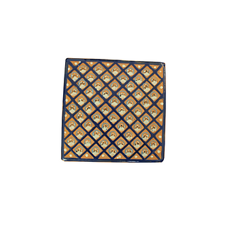 Intricate handpainted cobalt blue and white tile. 60 pieces. They can be purchased in groups of ten. 