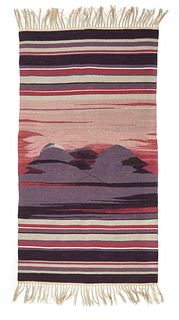 A Rio Grande pictorial rug