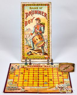  J. H. Singer Game of Drummer Boy board game