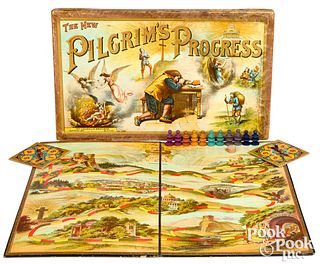 McLoughlin Bros. New Pilgrim's Progress board game