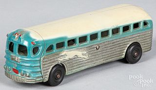 Realistic Toy Co. cast aluminum Greyhound bus