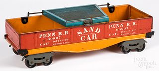 Pressed steel outdoor train Sand Car