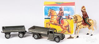 Two German toys, to include a Koehler Indian, etc.