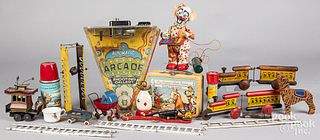 Large group of miscellaneous toys and games