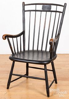 Birdcage Windsor armchair, 19th c.