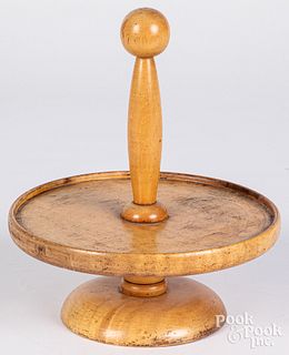 Small maple lazy susan