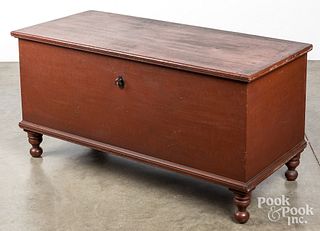 Pennsylvania painted blanket chest, 19th c.