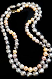 A Pair of Freshwater Pearl Necklaces