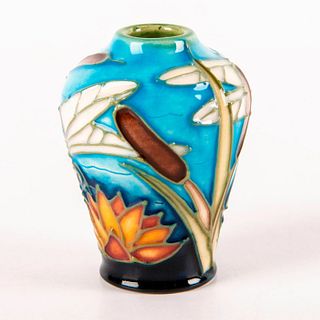 Moorcroft Pottery Miniature Vase, Dragonfly