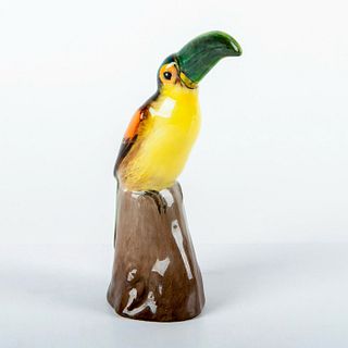 Royal Doulton Bird Figurine, Toucan On Perch HN159