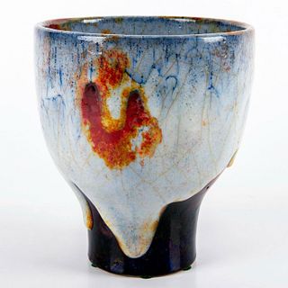 Impressive Royal Doulton Chang Flambe Vase, Noke, Nixon