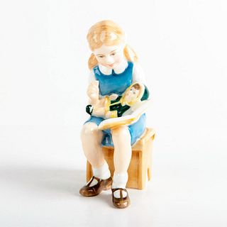 Royal Doulton Prototype Figurine, Girl Reading