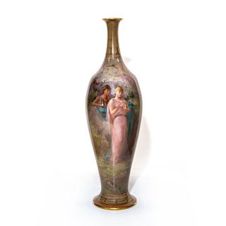 Impressive Doulton Burslem George White Luscian Vase