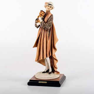 Giuseppe Armani Figurine, Young Lady with Yorkie 0486C