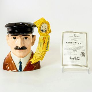 Orville Wright D7178 - Large - Royal Doulton Character Jug