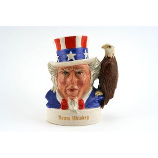 Royal Doulton Character Liquor Container, Uncle Sam
