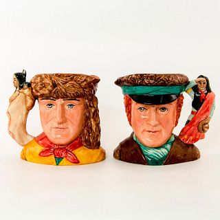 Meriwether Lewis and William Clark Pair D7235 & D7234 - Small - Royal Doulton Character Jug