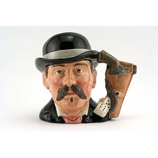 Doc Holliday D6731 - Odd Size - Royal Doulton Character Jug