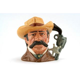 Wyatt Earp D6711 - Odd Size - Royal Doulton Character Jug