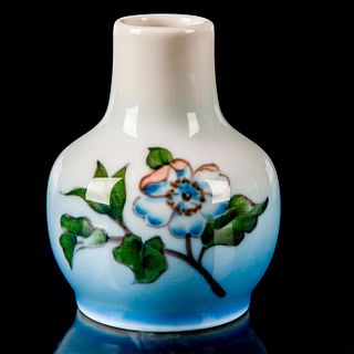 Royal Copenhagen Porcelain Mini Vase, Floral