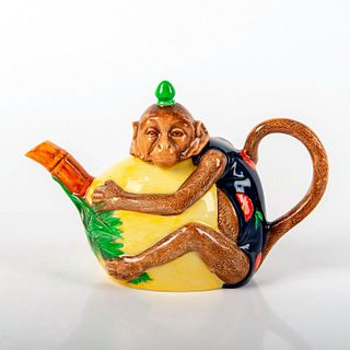 Minton, Royal Doulton, Fine China Monkey Teapot Circa 1860