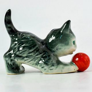 Goebel Animal Figurine, Cat with Ball CK364