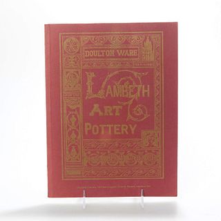 Book, Doulton Ware Lambeth Art Pottery