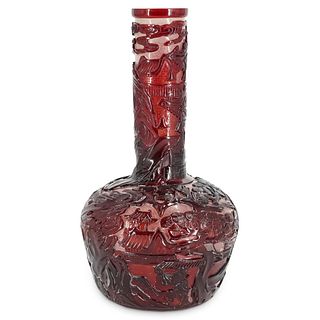 Thomas Webb & Sons Cameo Glass 1889 Exhibition Vase