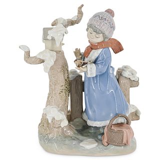 Lladro Winter Frost Porcelain Grouping