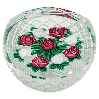 Ray Banford Glass Paperweight