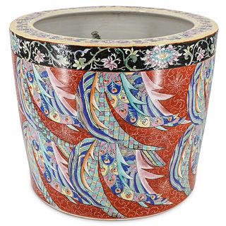Japanese Porcelain Fishbowl