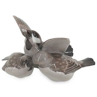 German Ilmenau Kunstporzellan GDR Porcelain Bird Figurines