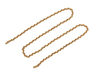 TIFFANY & CO. 18K Gold Necklace