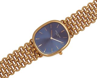 PATEK PHILIPPE 18K Gold 'Ellipse' Wristwatch