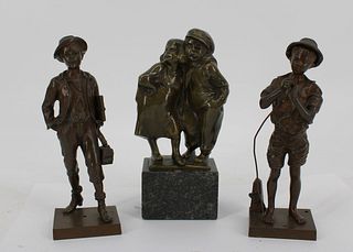 Marcel Debut (Fr 1865-1933 ) & Karl Perl Bronzes