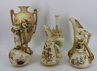 5 Royal Worcester Porcelains & 1 Doulton.