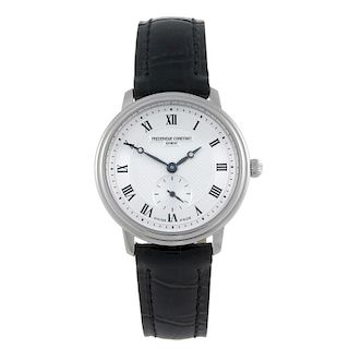 CURRENT MODEL: FREDERIQUE CONSTANT - a lady's Slimline Mid Size wrist watch. Stainless steel case. R