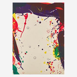 Sam Francis (American, 1923-1994) Untitled, from National Collection of Fine Arts Portfolio