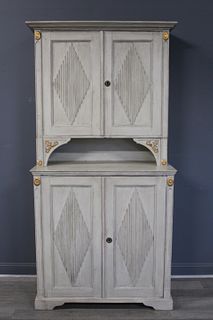An Antique Gustavian Swedish Cabinet