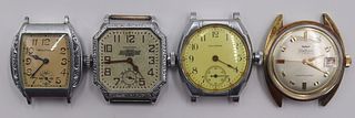 JEWELRY. (4) Men's Waltham Mechanical Watches.